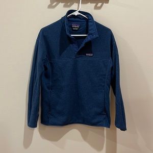Blue Patagonia better sweater, size M